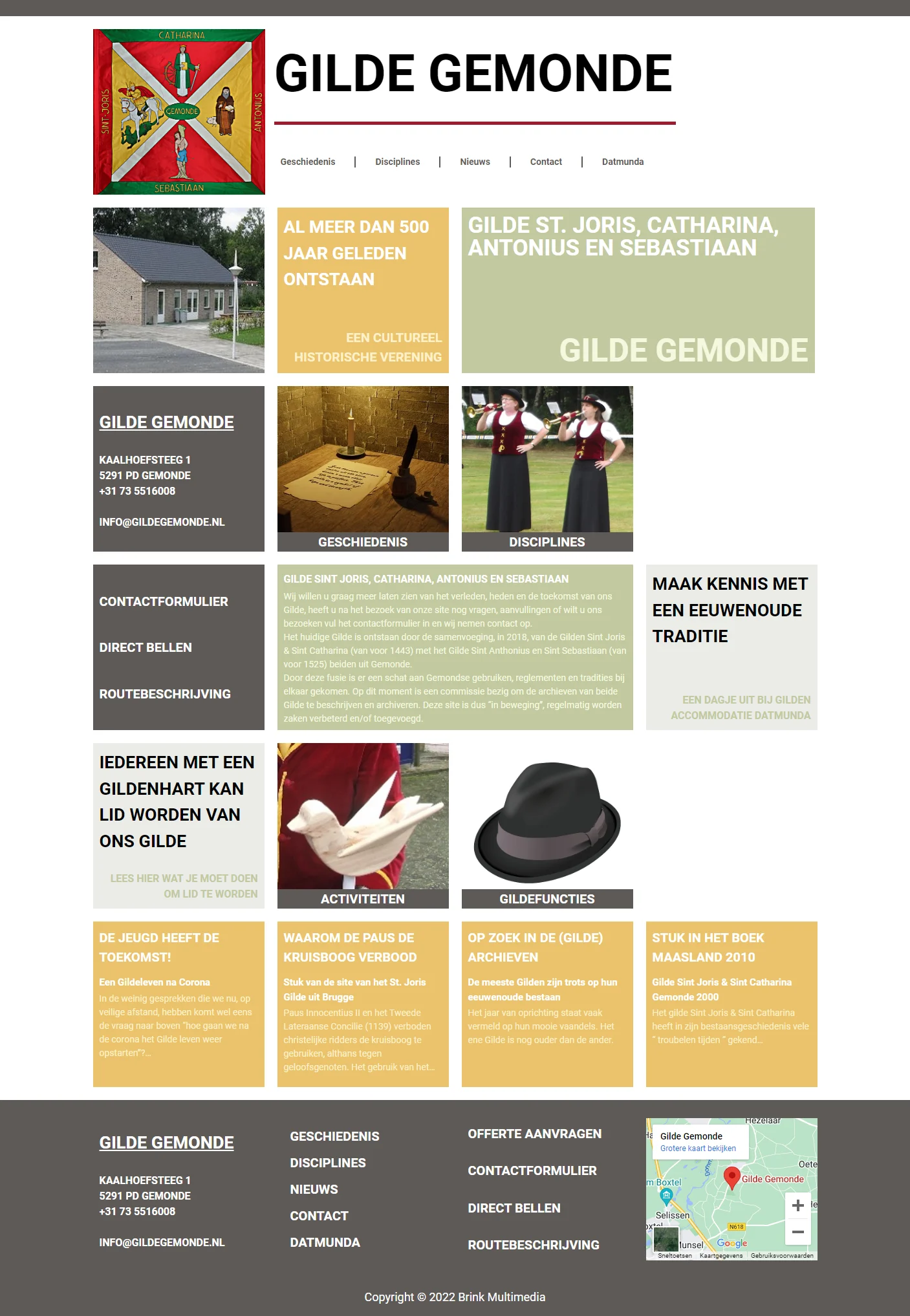 Nieuwe site Gilde Gemonde Live
